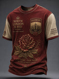 Men's Highbury Proud North London Football Lover Printed T-shirt