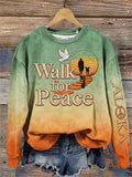 Women's Walk For Peace Sweatshirt