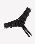 Lace Panties Criss Corss Thong