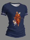 Women's Walk For Peace Print T-shirt