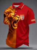 Men's Turkey Football Print Casual T-Shirt
