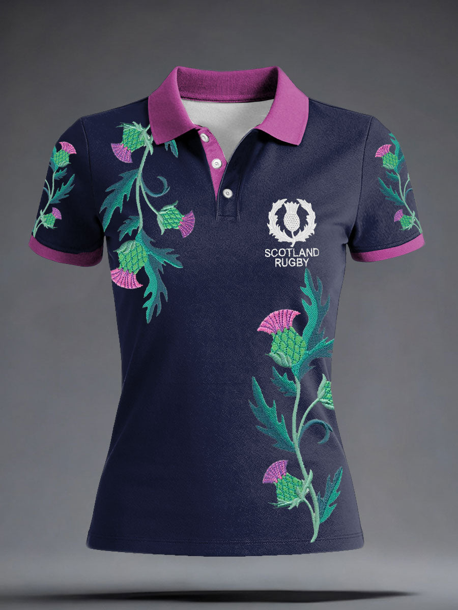 Women's Scotland Rugby Lover Printed Tops