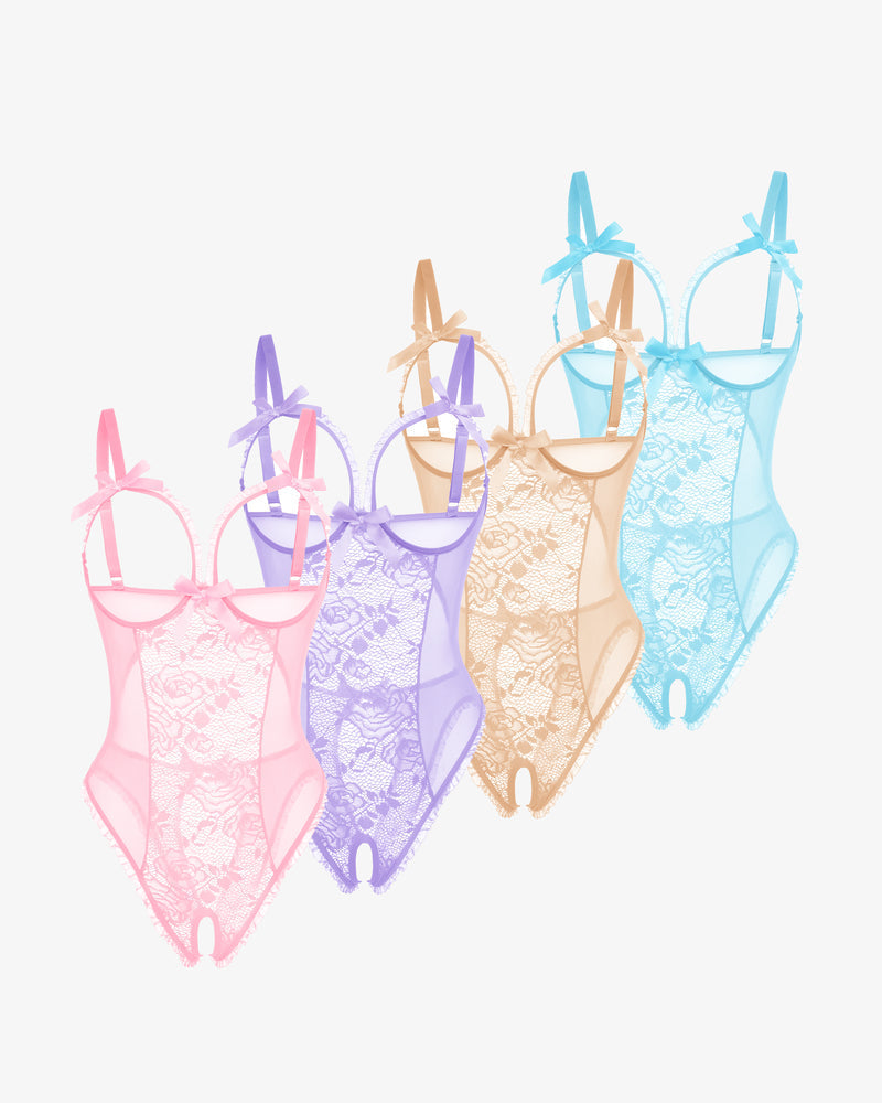 2Packs Sets Lace Mini Bodysuit