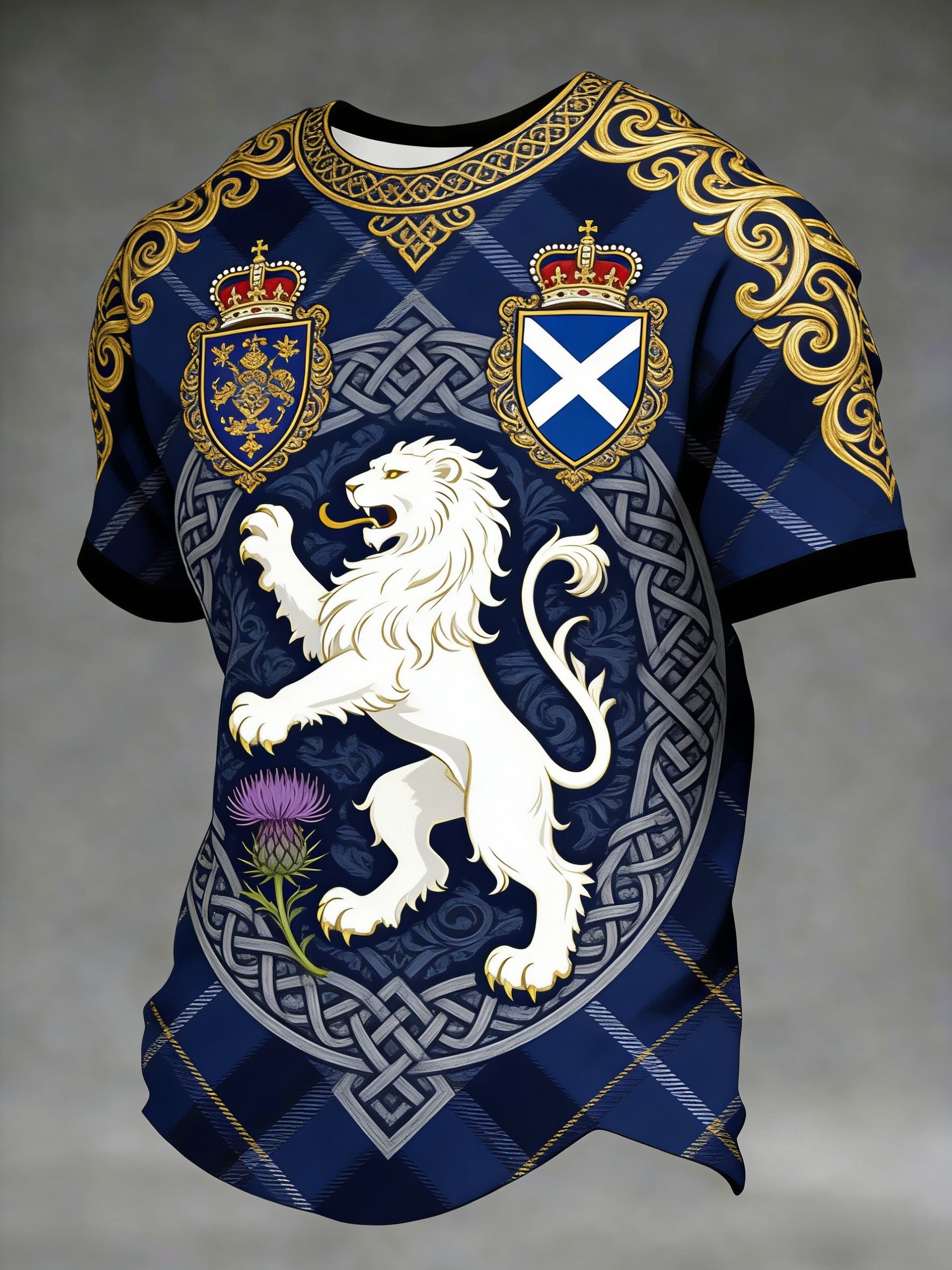 Unisex  Scotland We'll Be Coming 2026 Football Lover  Printed T-shirt