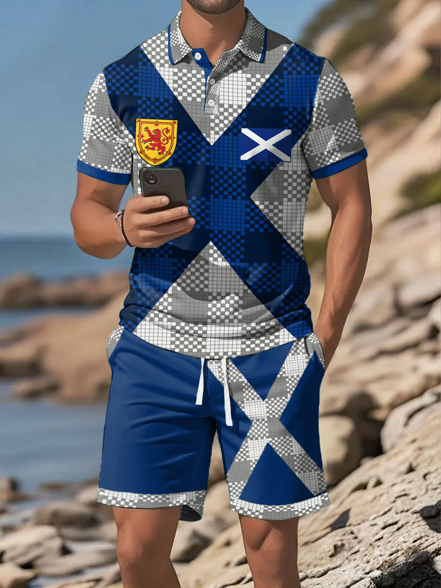 Men's Scotland Football Lover  Printed Sets