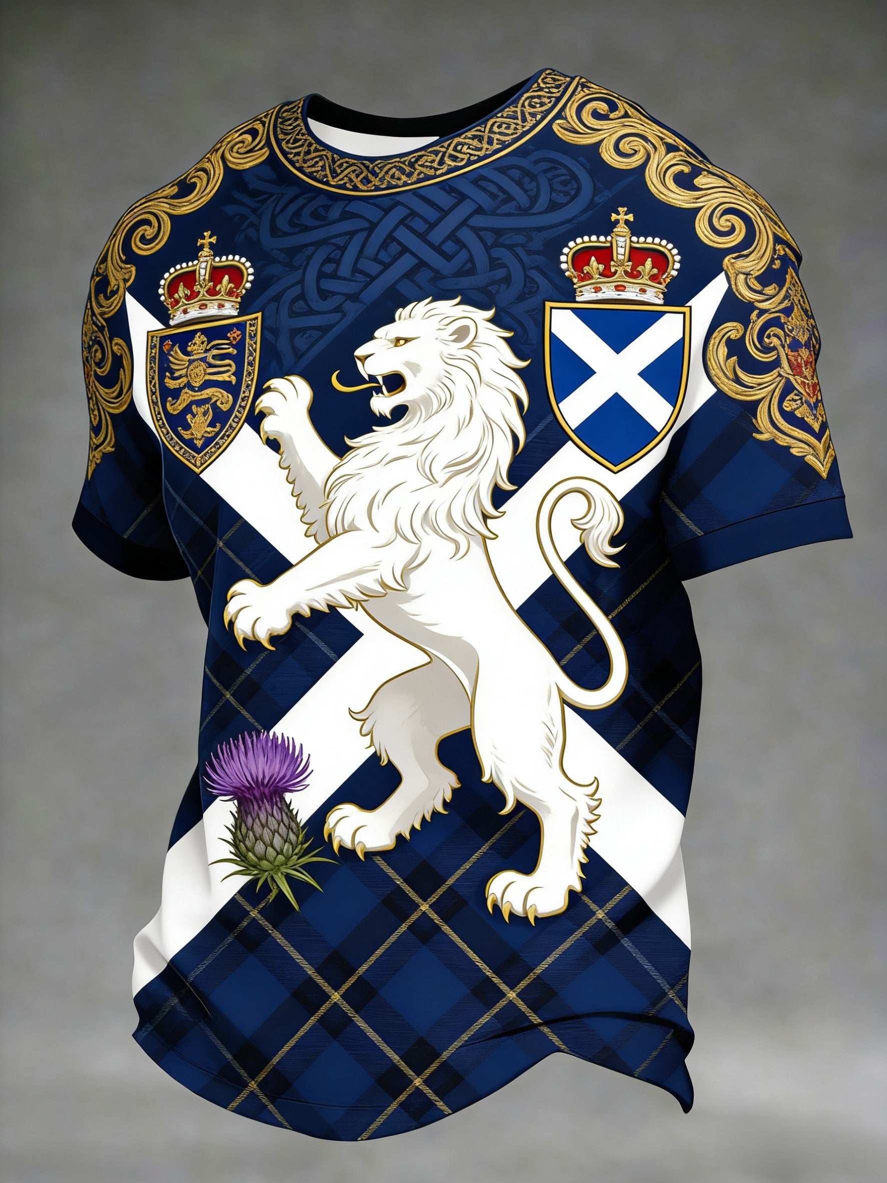 Unisex  Scotland We'll Be Coming 2026 Football Lover  Printed T-shirt